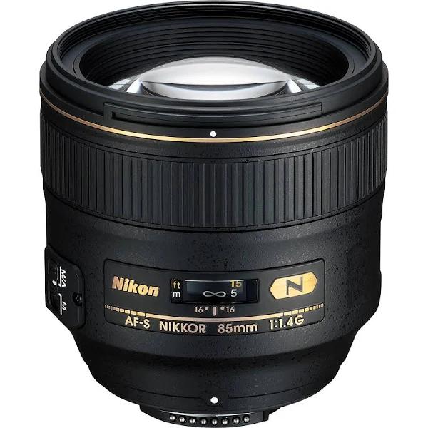 Nikon AF-S 85mm f/1.4G NIKKOR Lens