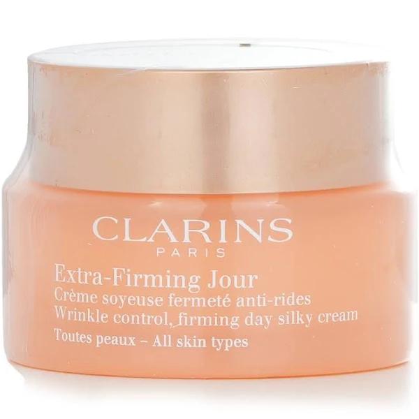 Clarins Extra Firming Jour Wrinkle Control, Firming Day Silky Cream (All Skin Types) 50ml