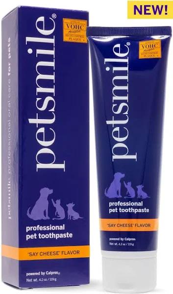 PETSMILE Professional Toothpaste 119g / Say Cheese Flavor