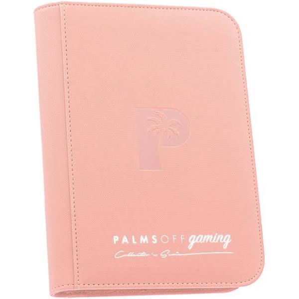 Palms Off Gaming - 4 Pocket Collectors Series Trading Card Binder (Pink)