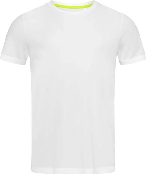 Stedman Active Stedman Mens Set in Mesh T-Shirt White S