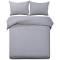 Giselle Bedding Queen Size Quilt Cover Set - Grey