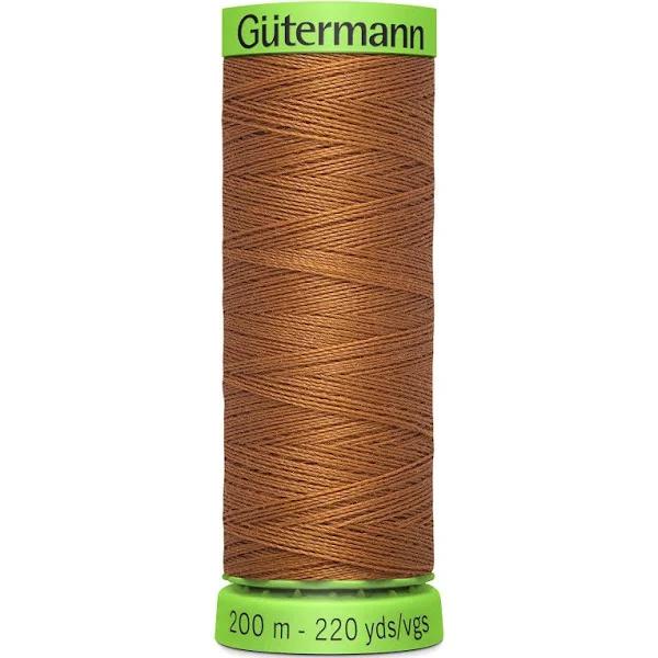 Gutermann Extra Fine Thread #448 Copper, 200m Spool 100% Polyester