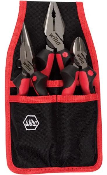 Wiha 30993 Industrial Softgrip Pliers/Cutter Set