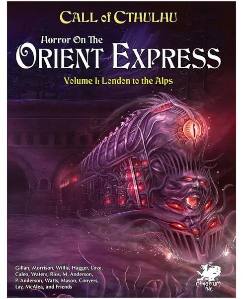 Call of Cthulhu RPG - Horror On The Orient Express (2 Volume set)