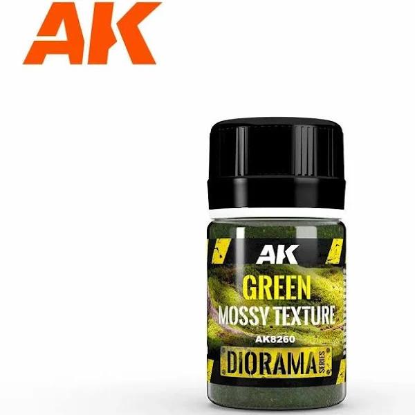 AK Interactive - Textures - Green Mossy Texture 35ml