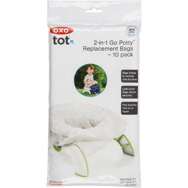 OXO Tot 2 in 1 Go Potty Refill Bags - 10 Pack