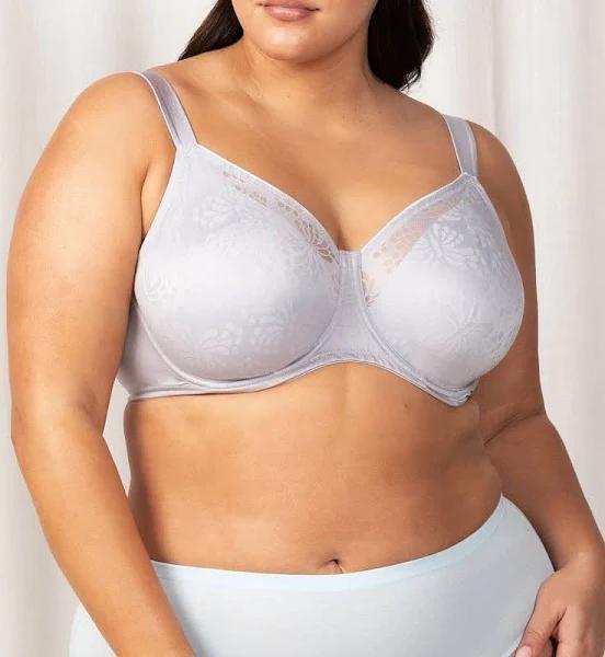 Triumph Lacy Minimizer Bra - True Navy - 16G