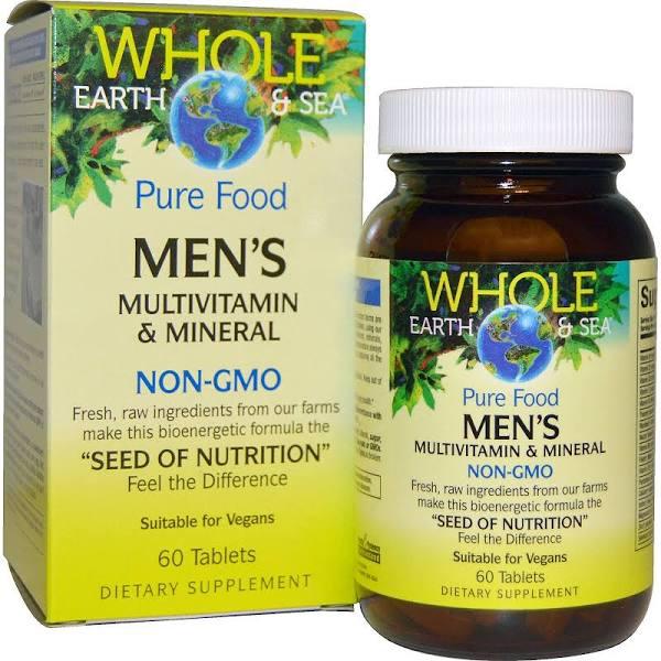 Whole Earth & Sea Men's Multivitamin & Mineral 60 Tablets