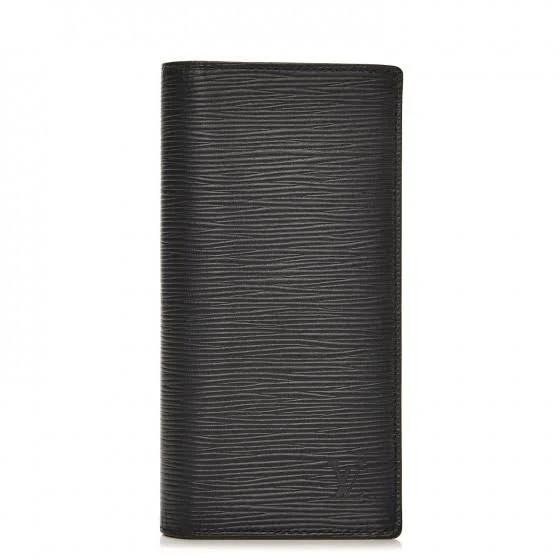 Louis Vuitton Slender Wallet Taiga Black