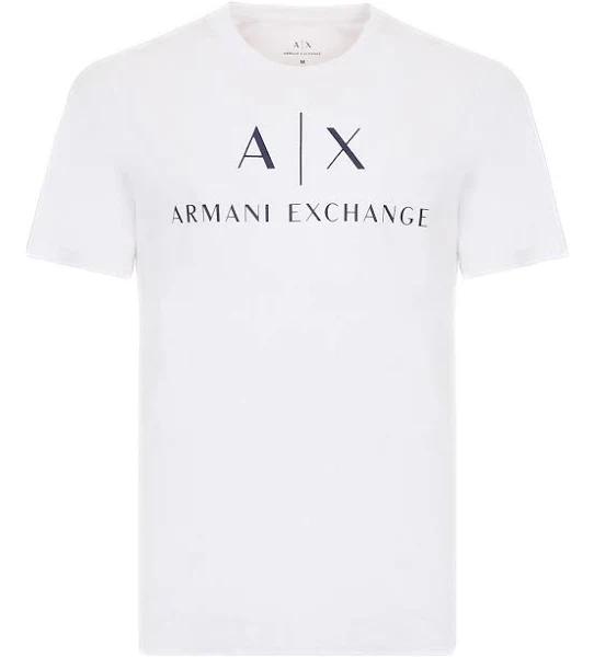 Armani Exchange Men's AX Logo T-Shirt - White - XXL