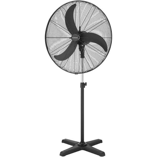 Mercator Airbond 750mm Industrial DC Pedestal Fan Black