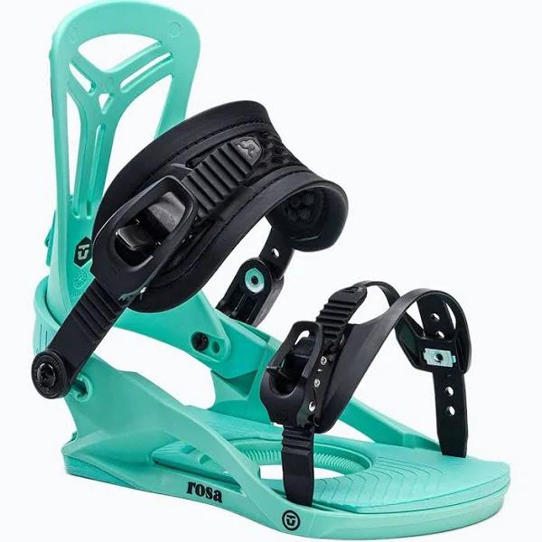 Union Rosa Womens Snowboard Bindings - Cool Aqua - 2023