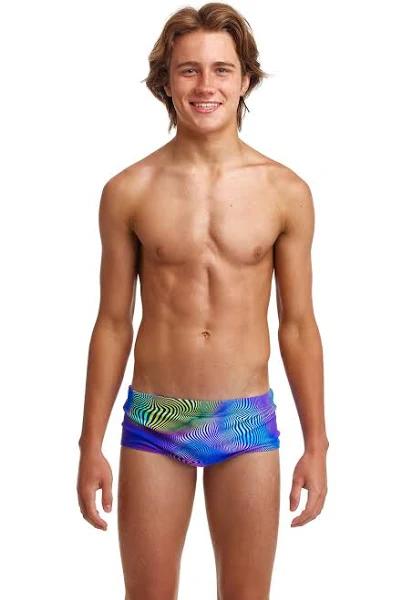 Funky Trunks Sidewinder Slothed Swim Boxer Multicolor 24 Boy