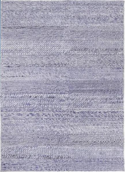 Zayna Grace Blue Wool Blend Rug 160x230cm