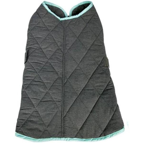 Pet One - Nightsleeper Dog Coat Grey & Turquoise 75cm