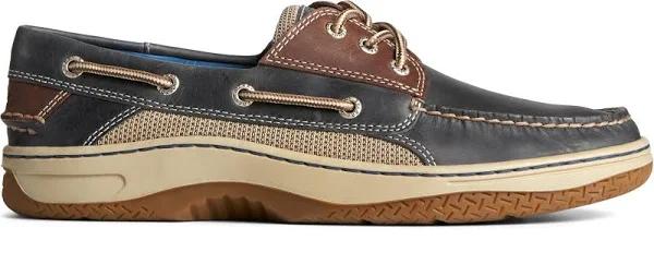 Sperry Topsider Billfish 3-Eye Boat Shoe in Blue, Size 7.5 US