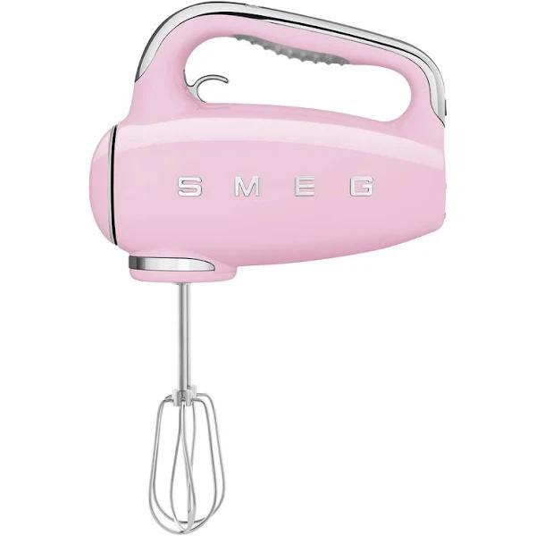 Smeg 50's Retro Style Hand Mixer Pink HMF01PKAU