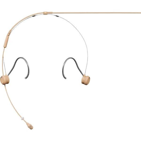 Shure SHR-TH53TO-NC TwinPlex Omni Headset Mic Omnidirectional Condenser; No Conn; Tan Omnidirectional Condenser; No Conn; Tan