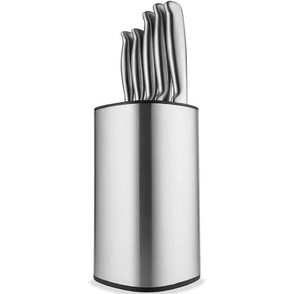 Kmart 6 Piece Stainless Steel Knife Block Set