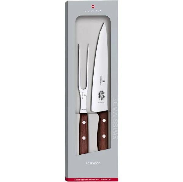 Victorinox Carving 2pc Set Rosewood