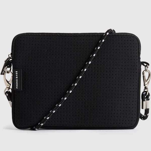 Prene Bags- The Pixie Bag Neoprene Crossbody Bag Black