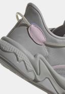 adidas-OZWEEGO Shoes-Women-Grey Two / Blue Dawn / Clear Pink-10