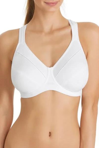 Hestia Women's Active Underwire Bra - White - Size 14E