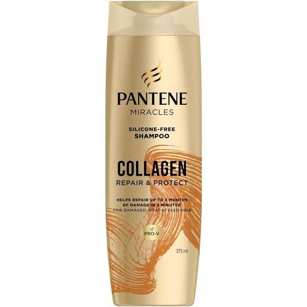 Pantene Miracles Collagen Repair & Protect Silicone-Free Shampoo 375ml