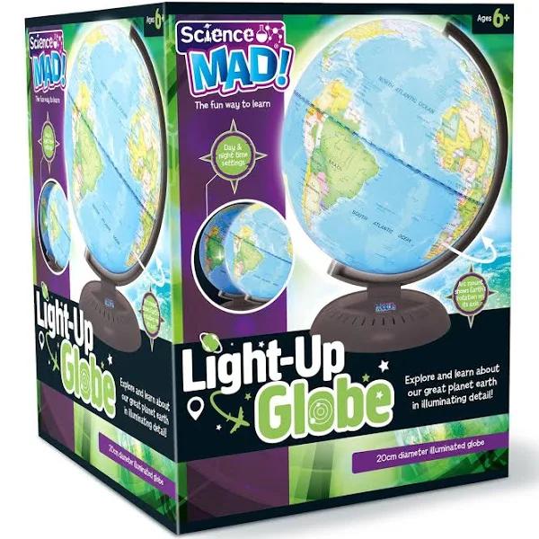 Science Mad SM53 Light Up Globe