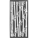 ProtectorAl Protector Aluminium 900 x 1200 x 3mm Solid Aluminium Bamboo Decorative Panel Unframed - Monument