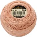 DMC Perle 5 Cotton, #01 Medium Tin, 25m Skein - Medium Tin