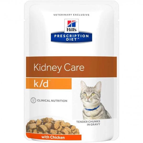 Hill's Prescription Diet k/d Kidney Care Chicken Wet Cat Food - 85g