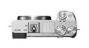 Sony Alpha A6400 Mirrorless Camera with 16-50mm Lens (Silver) Kit