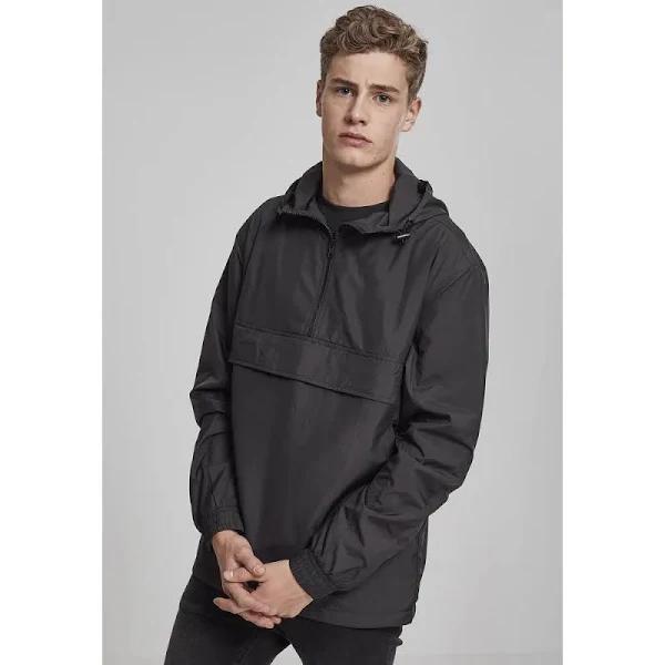 Urban Classics - Basic Pull Over Black - Jackets