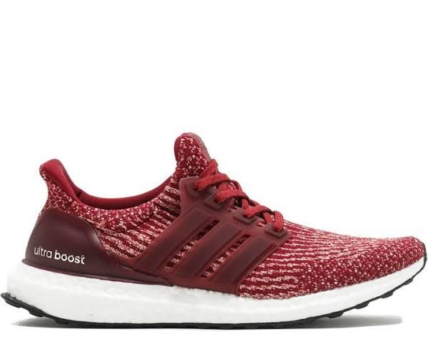 Adidas Ultraboost 10 Shoes Burgandy / White BA8845