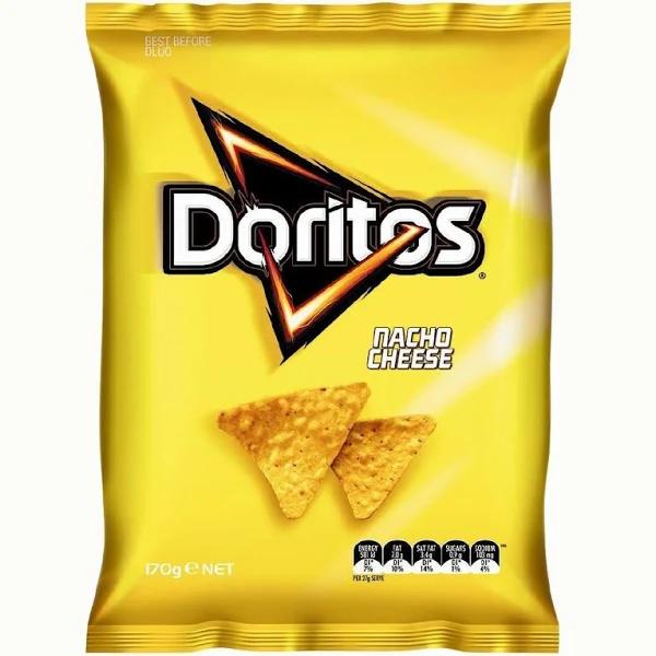 Doritos Nacho Cheese Corn Chips 170g