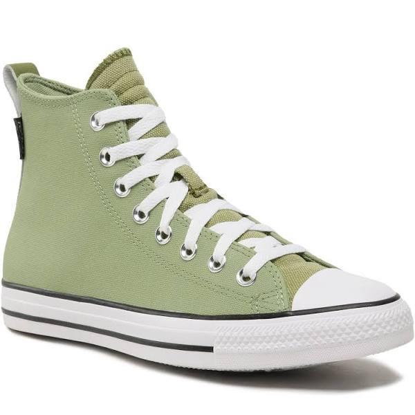 Converse Chuck Taylor All Star Hi Shoe in Green 10