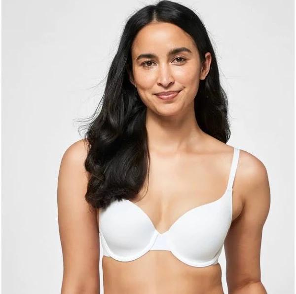 Women's Tina T-Shirt Bra | White | Size 18C by Target Woman