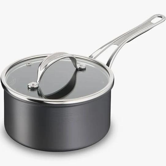 Jamie Oliver by Tefal Cooks Classic Induction Non Stick Hard Anodised Saucepan - 18cm