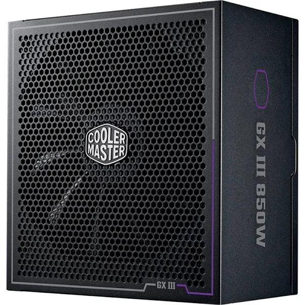 Cooler Master GX III Gold 850W 80+ Gold Fully-Modular ATX 3.0 Power Supply, MPX-8503-AFAG-BAU Power Supply Units (PSU)