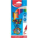 Maped Strong Colour Pencils Jumbo Pack 12 Assorted