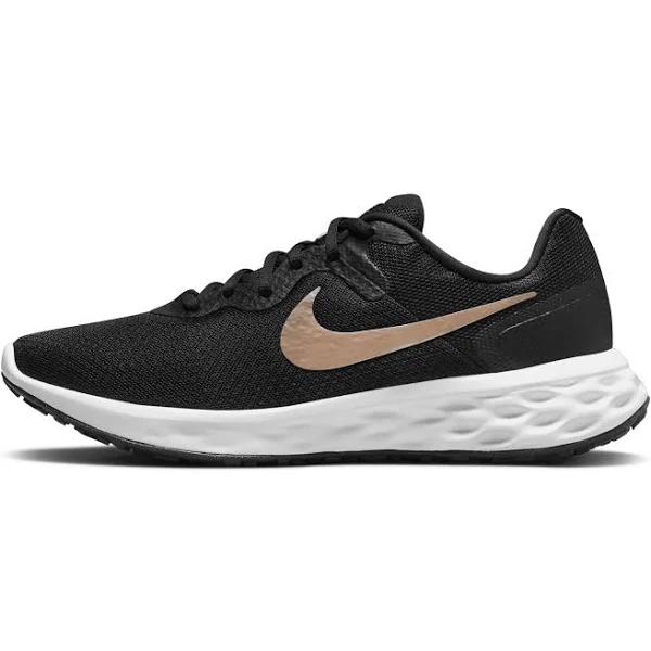 Nike Womens Revolution 6 Next Nature - Black/Gold