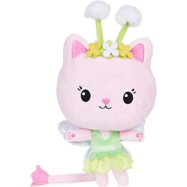 Gabbys Dollhouse, 7-inch Kitty Fairy Purr-ific Plush Toy, Kids Toys