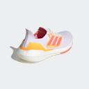 Adidas Ultraboost 22 'White Flash Orange' Sneakers | Women's Size 9.5