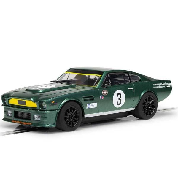 Scalextric C4256 Aston Martin V8 Chris Scragg Racing Slot Car