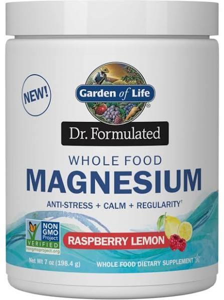 Garden of Life - Dr. Formulated Whole Food Magnesium, Raspberry Lemon