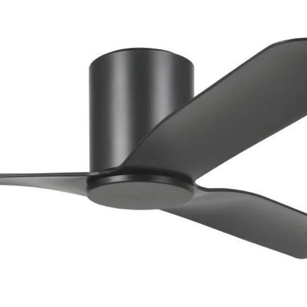 Eglo Iluka 60" ABS DC Hugger Ceiling Fan Black