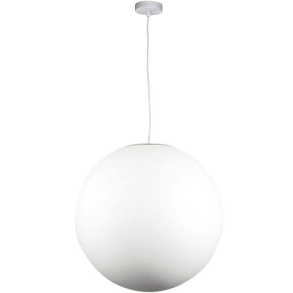 Phase 50cm White Acrylic Sphere Pendant