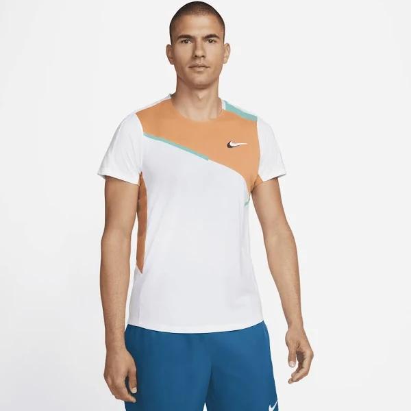 NikeCourt Mens Dri-FIT Slam Tennis Top White XL